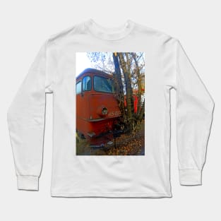 Disused loco, Romania Long Sleeve T-Shirt